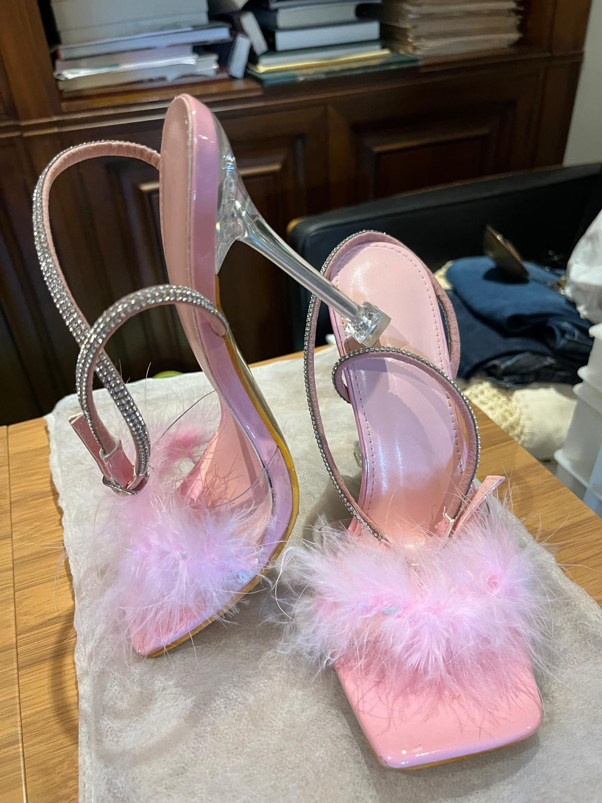 Pink Sprankling sandals size 36