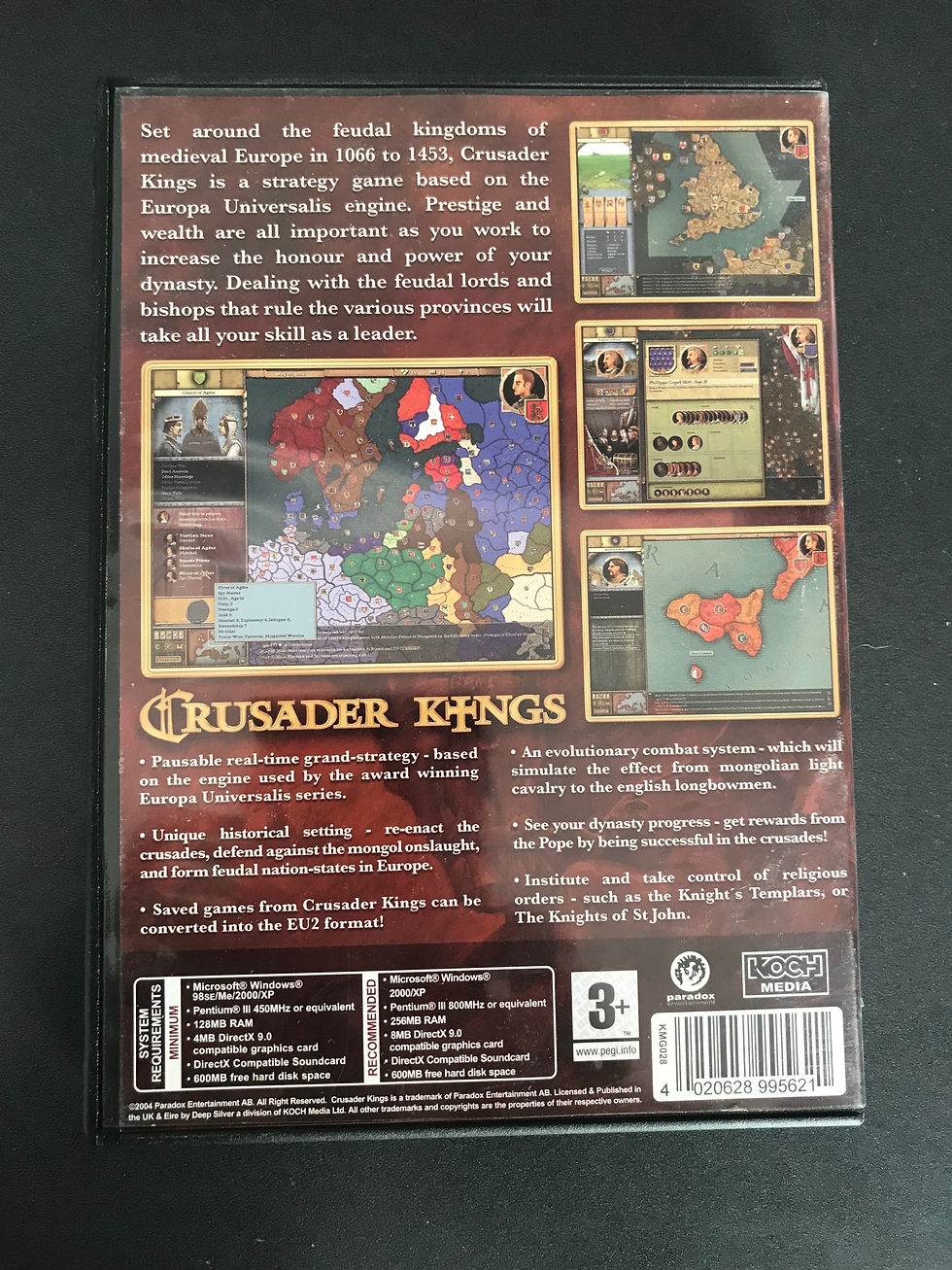 Thumbnail: pc game Crusader Kings