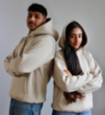 Cream Hoodie