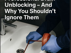 Common Signs You Need Professional Drain Unblocking – And Why You Shouldn’t Ignore Them