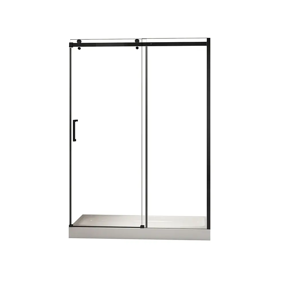 Thumbnail: CLD-60BK-II Matte Black Shower Door