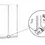 Thumbnail: CLD-60-II Chrome Shower Door