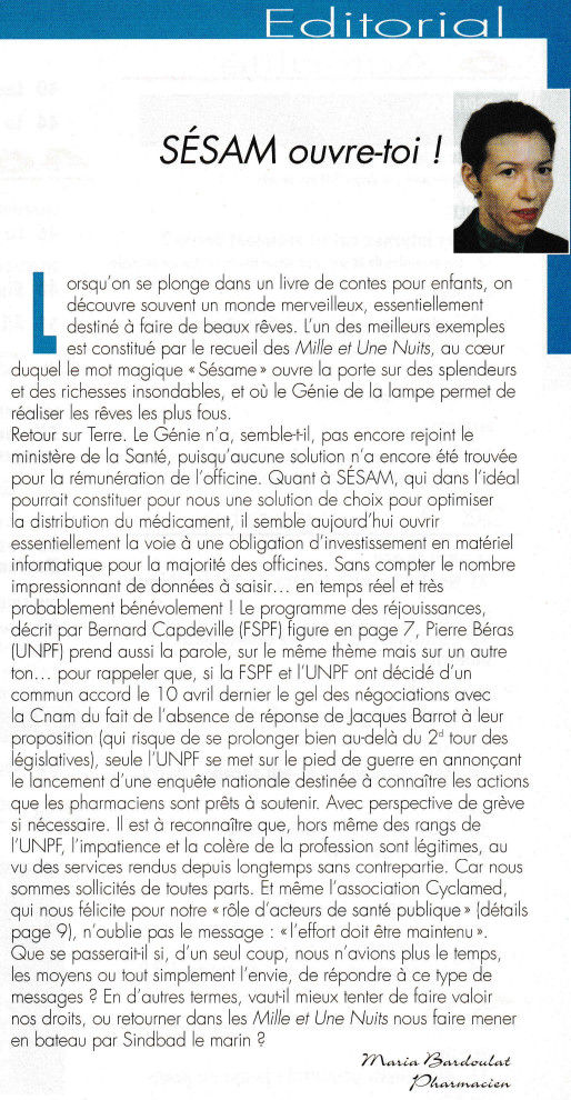 Univers Santé Pharmacien