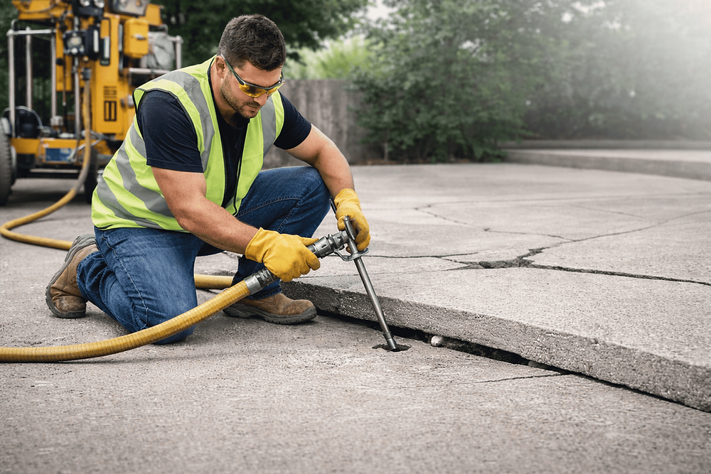 Patching Voids Void Filling: Stabilize Concrete & Prevent Future Sinking