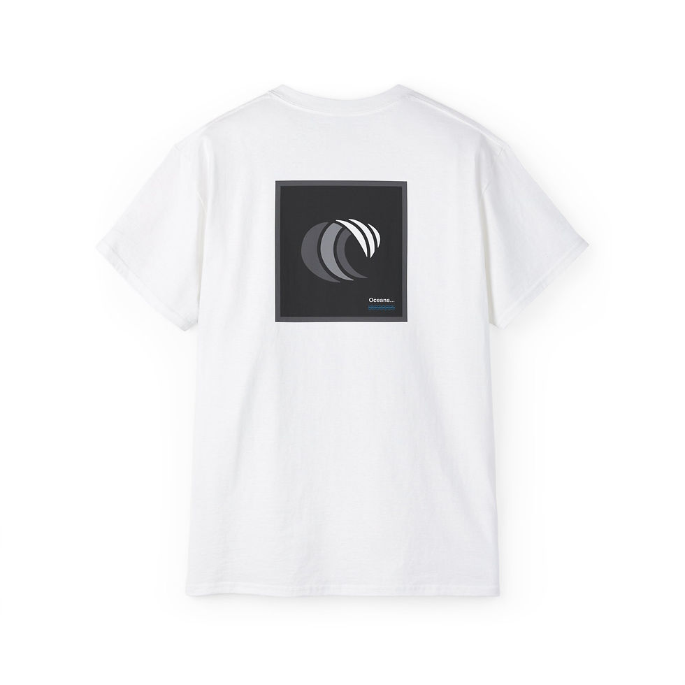 Thumbnail: Ocean Waves Unisex Ultra Cotton Tee | Comfortable Casual Wear for Beach Lovers