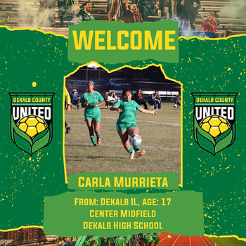 Welcome Carla Murrieta to DKCU for 2025!