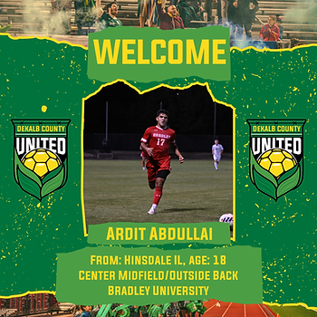 Ardit Abdullai Joins DKCU for 2025 Season
