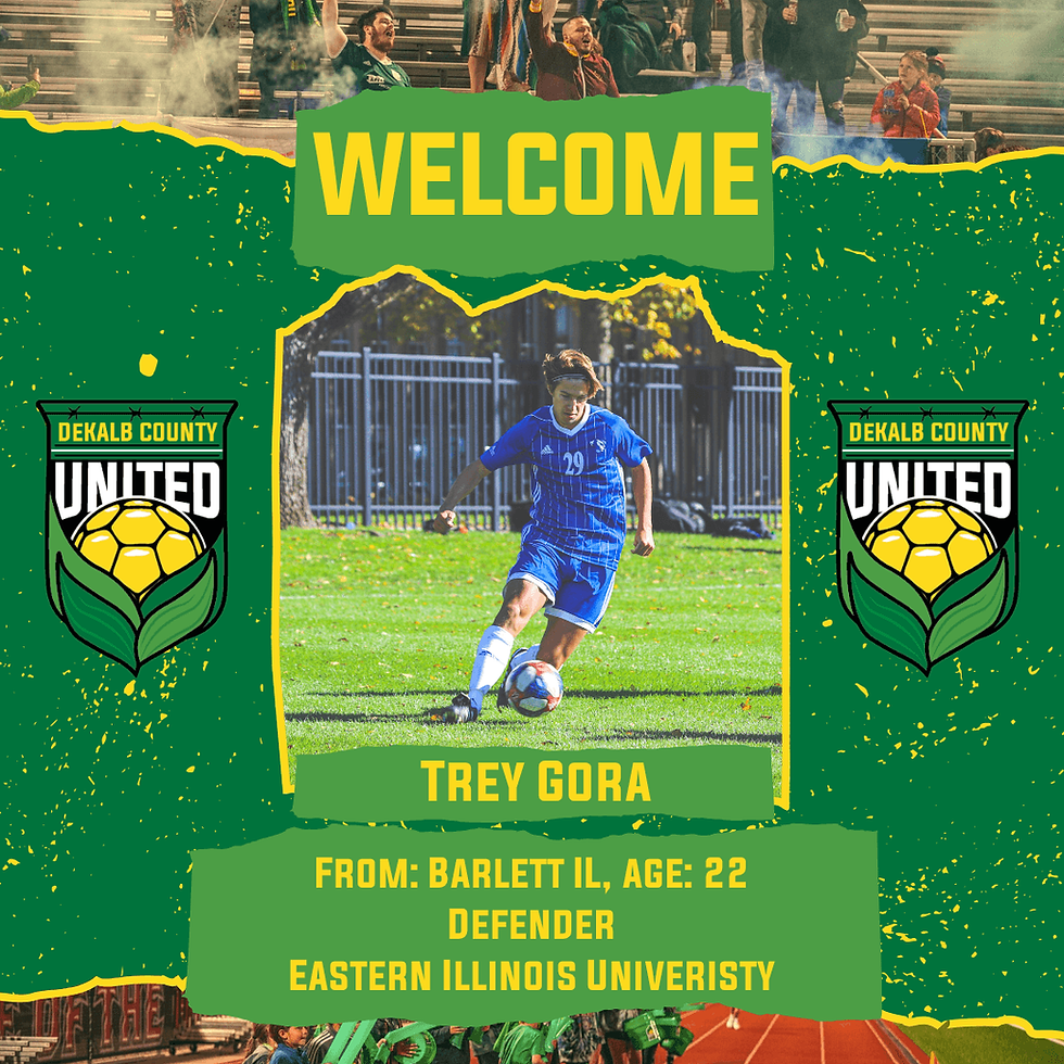 Trey Gora DKCU Signing: Defender Joins From EIU
