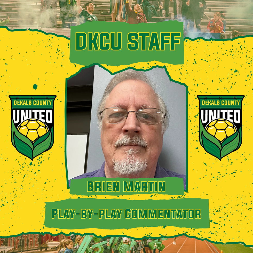 DKCU play-by-play commentator Brien Martin
