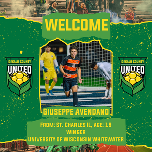 Seppe Signs! Giuseppe Avendano Joins DKCU for 2025