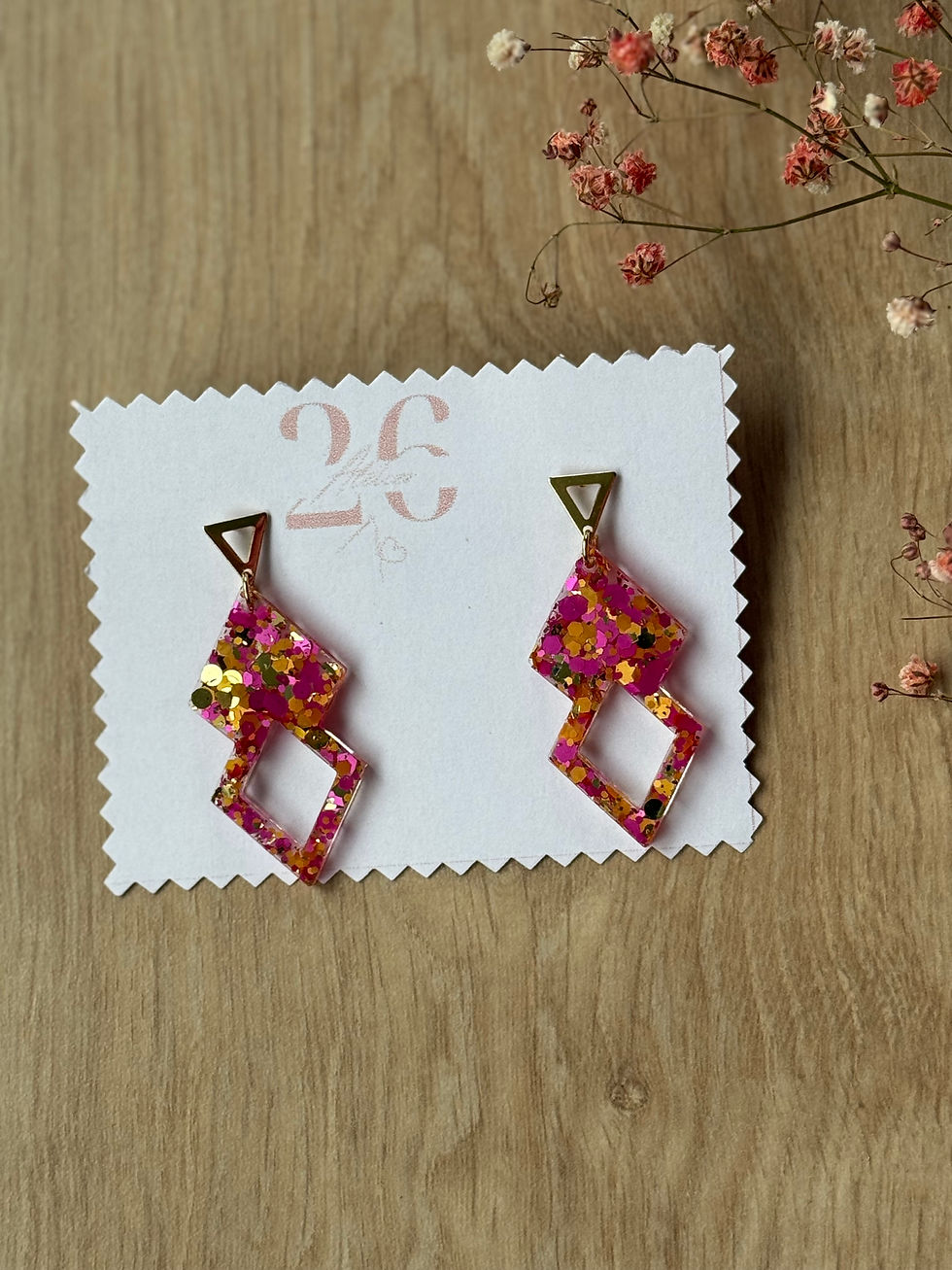 Rêve printanier - Boucles d'oreilles