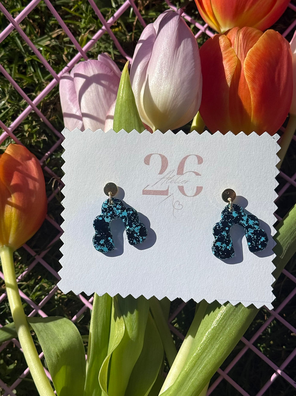 Miniature : Boucles d'oreilles -" Spring 26"