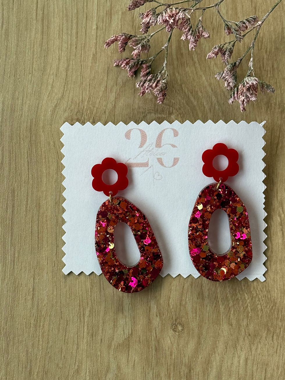 Rêve printanier- Boucles d'oreilles
