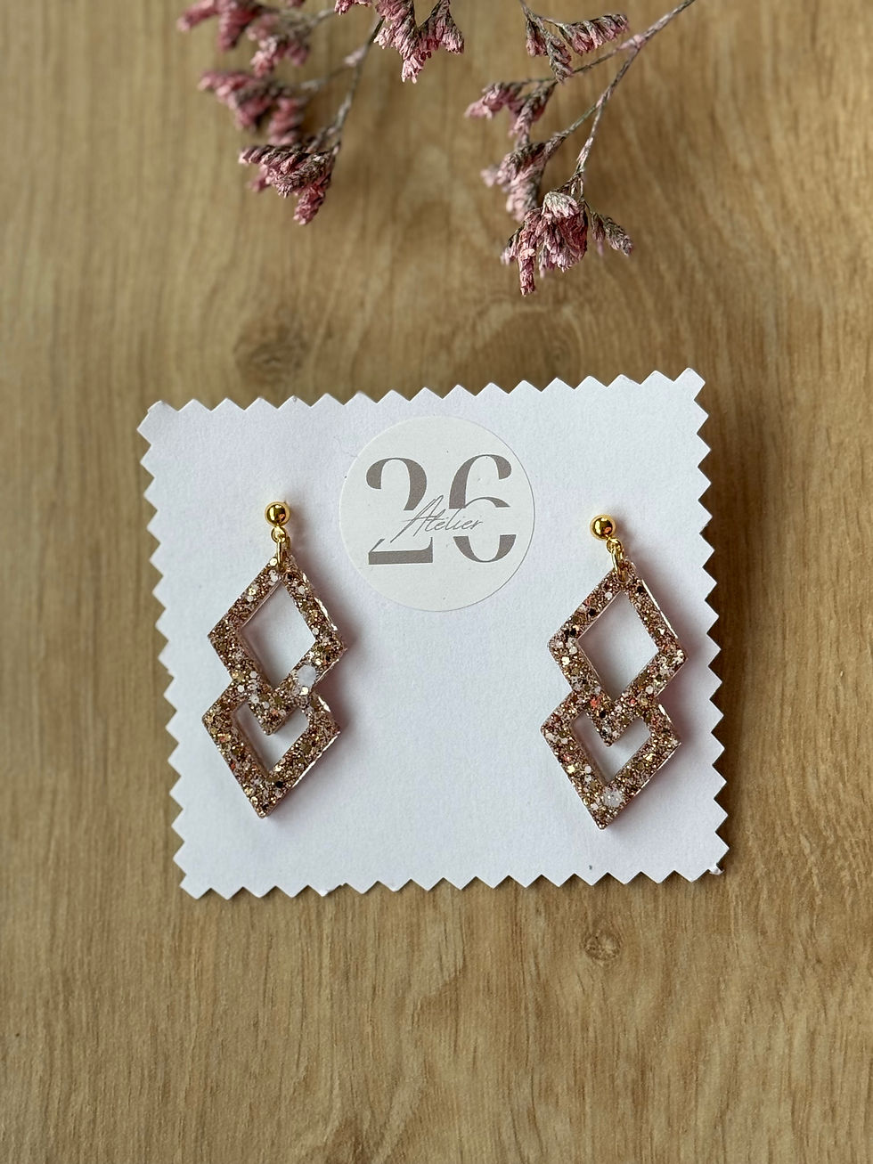 Rêve printanier - Boucles d'oreilles