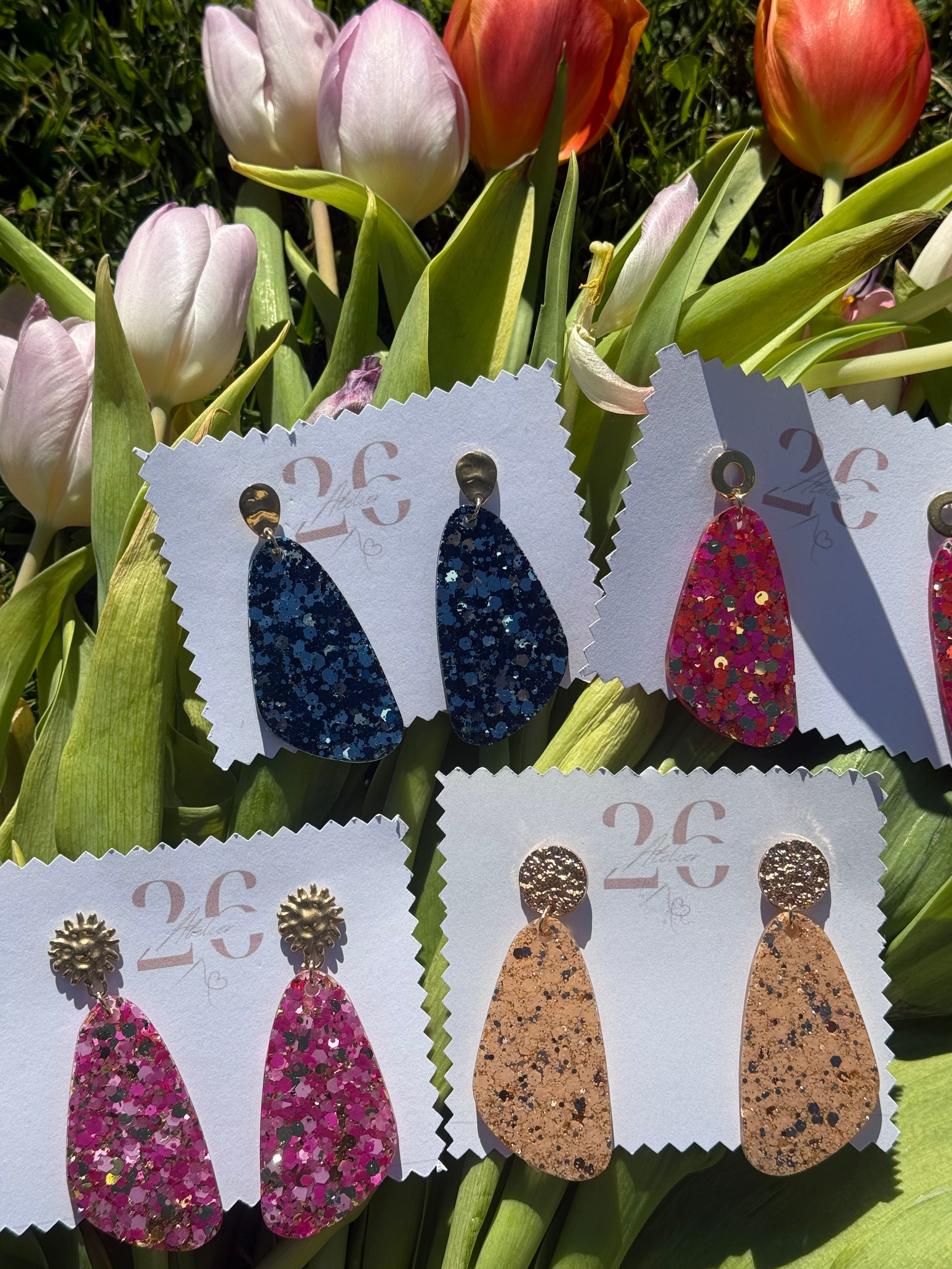 Boucles d'oreilles -" Spring 26"