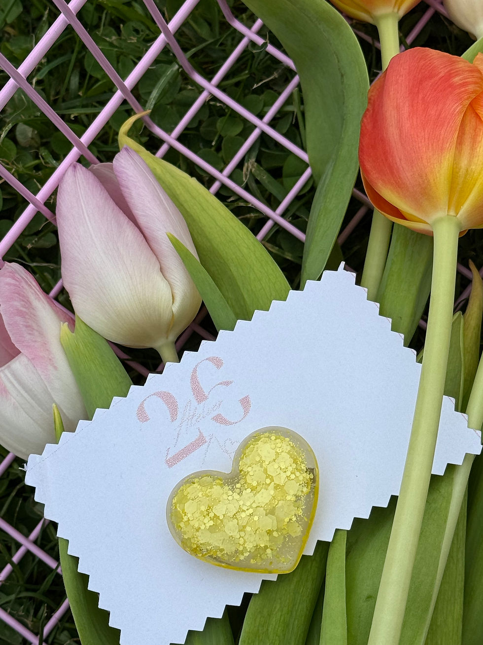 Miniature : Broche Cœur - "Spring 26"