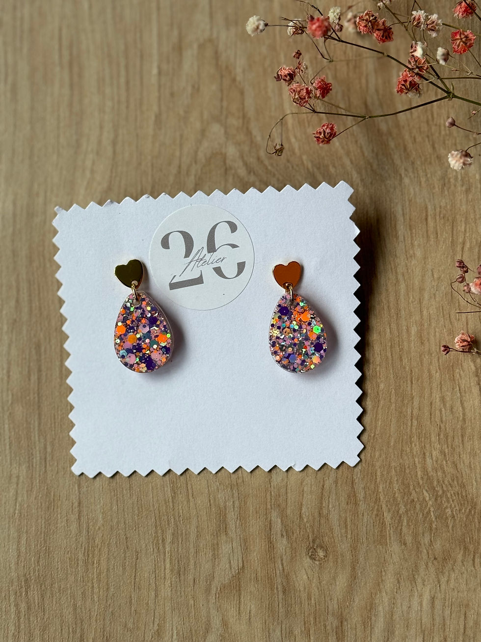 Rêve printanier - Boucles d'oreilles