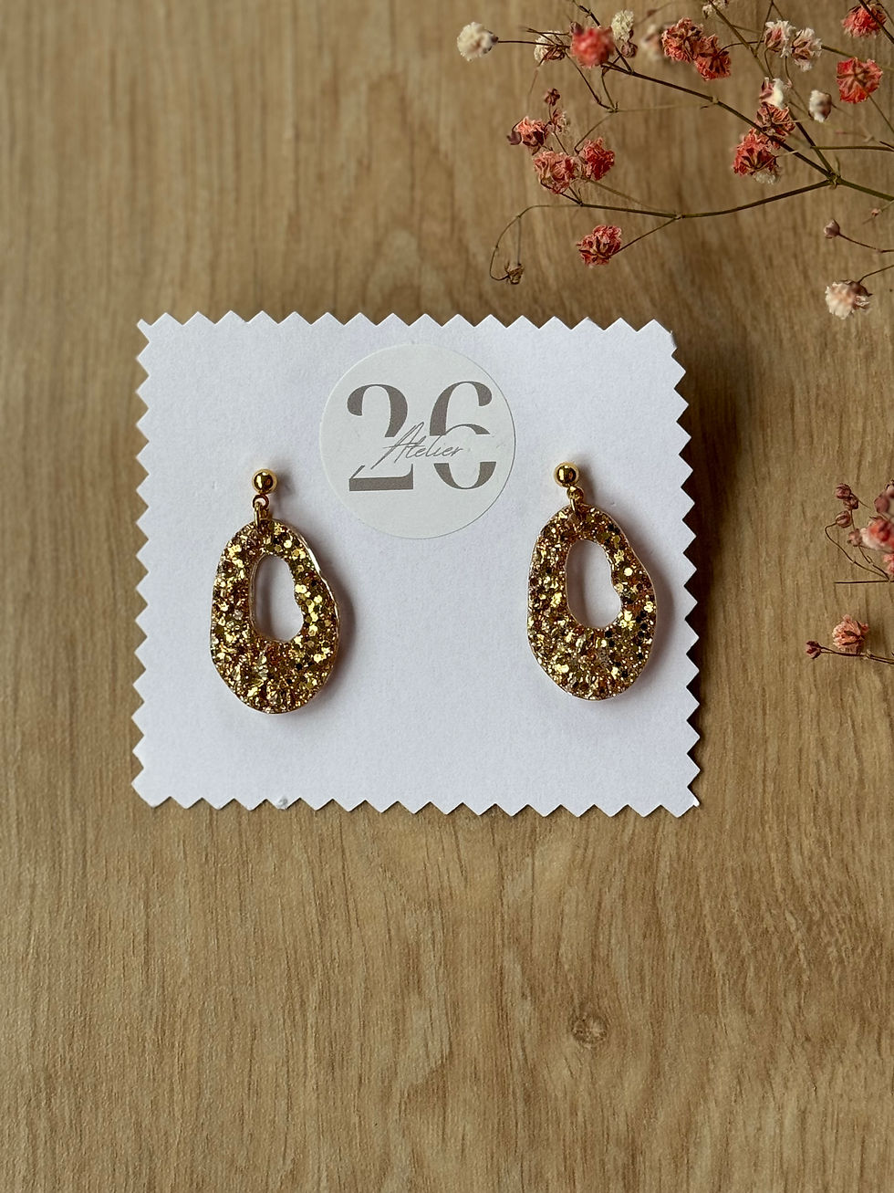 Rêve printanier - Boucles d'oreilles