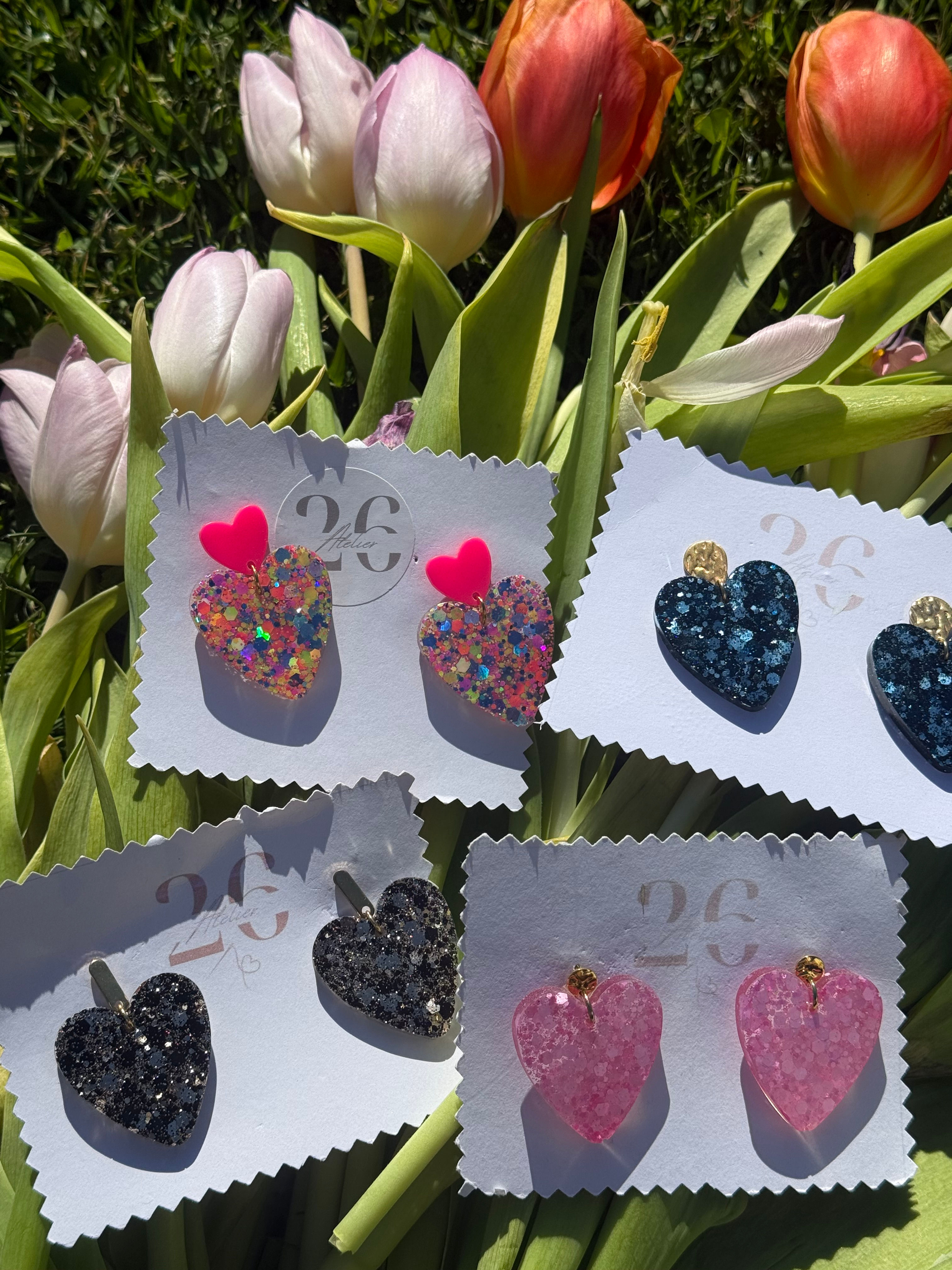 Boucles d'oreilles -" Spring 26"