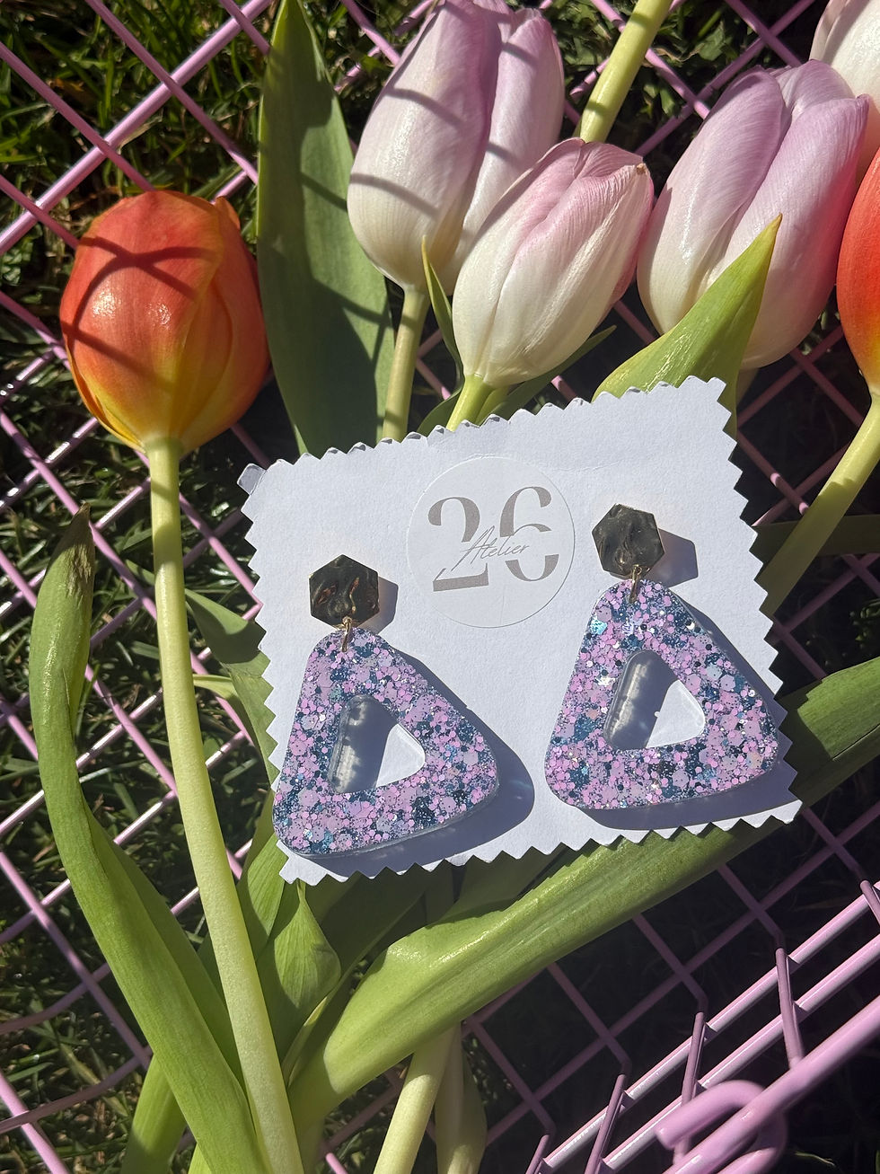 Miniature : Boucles d'oreilles -" Spring 26"