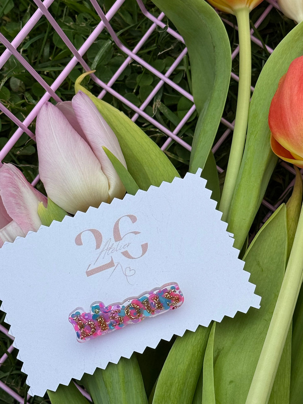 Miniature : Broche Bisous - "Spring 26"