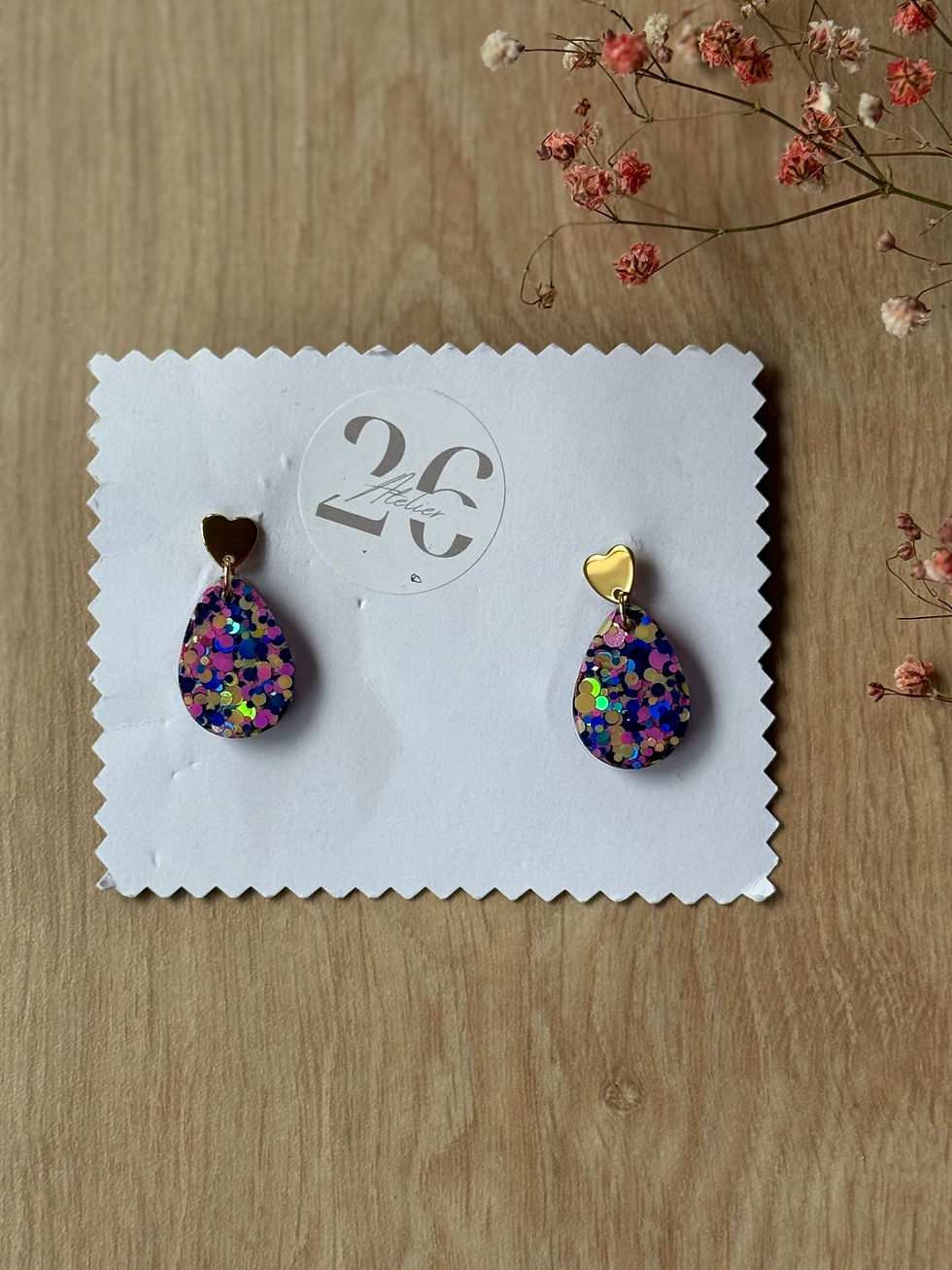 Rêve printanier - Boucles d'oreilles