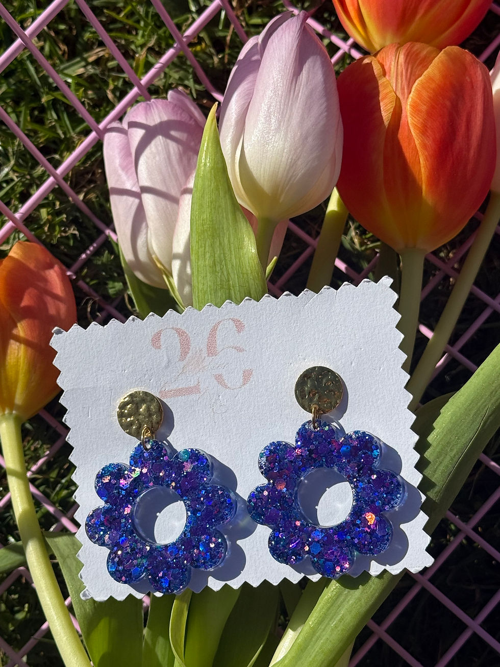 Miniature : Boucles d'oreilles -" Spring 26"