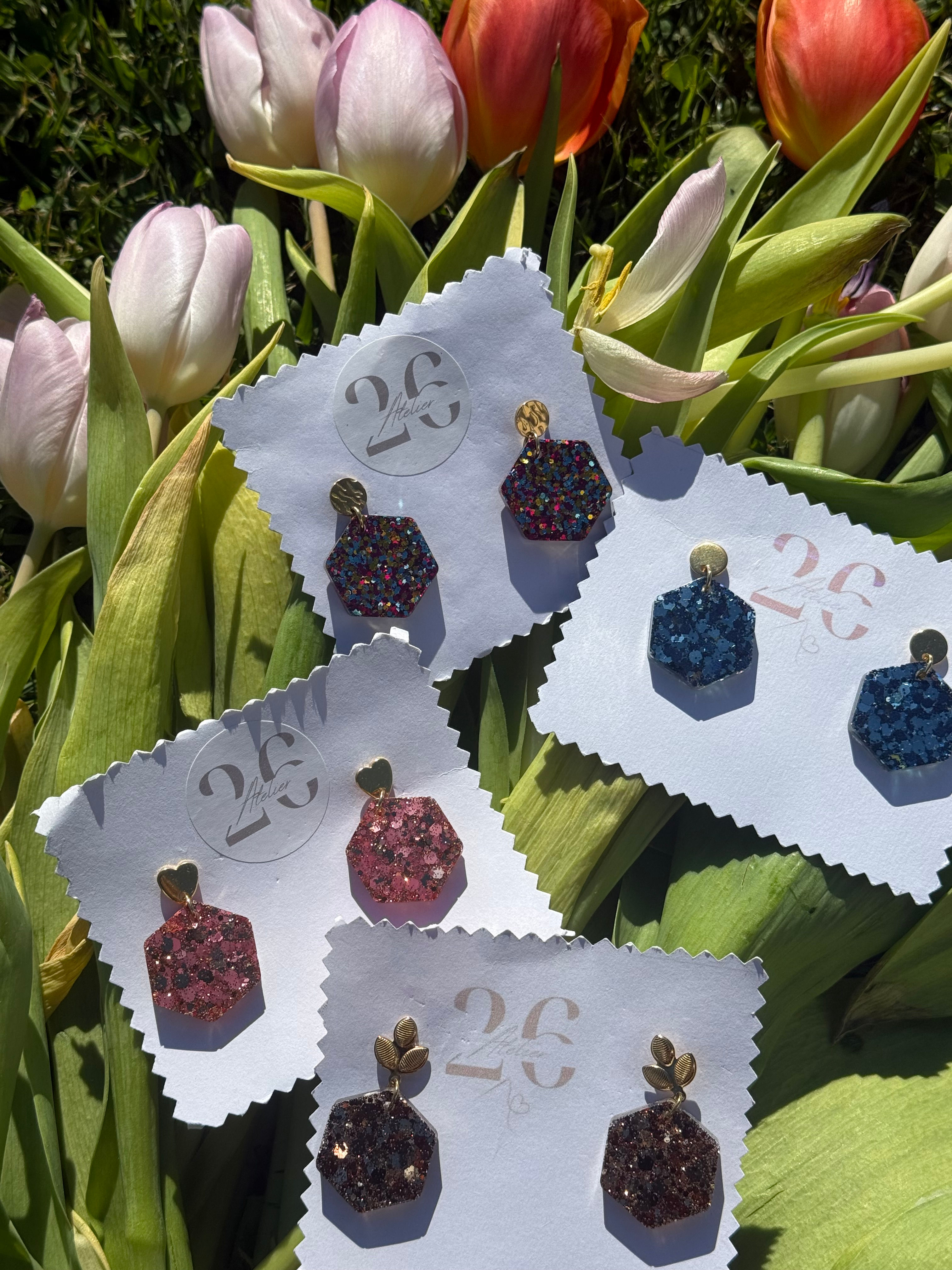 Boucles d'oreilles -" Spring 26"