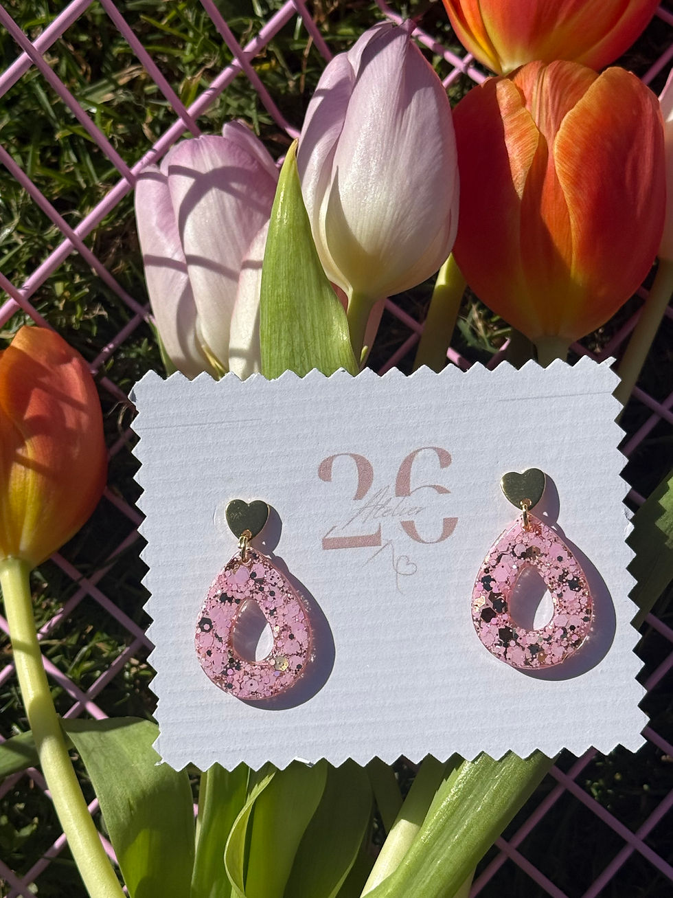 Miniature : Boucles d'oreilles -" Spring 26"