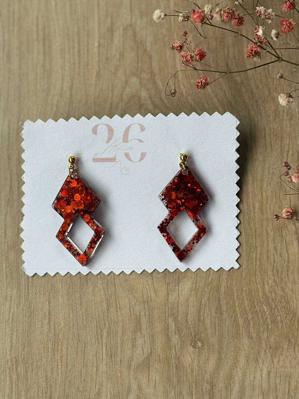 Rêve printanier - Boucles d'oreilles