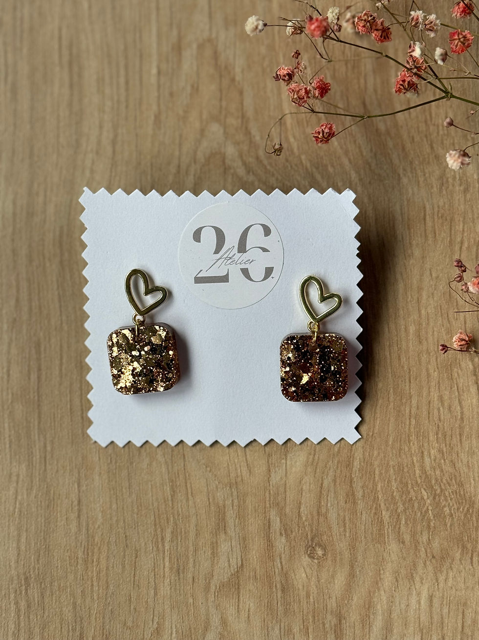 Rêve printanier - Boucles d'oreilles