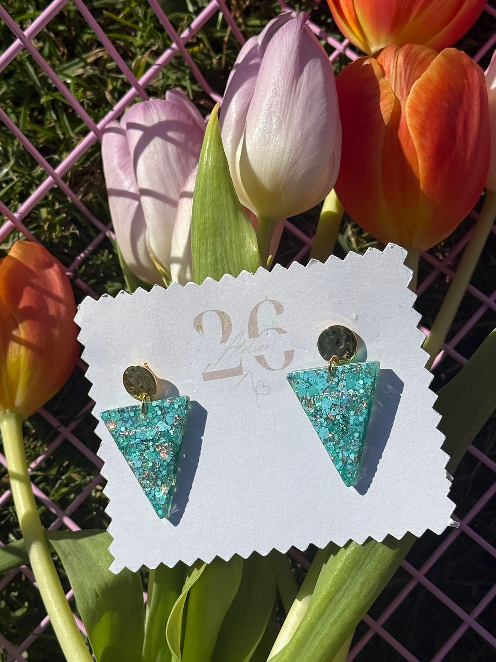 Miniature : Boucles d'oreilles -" Spring 26"