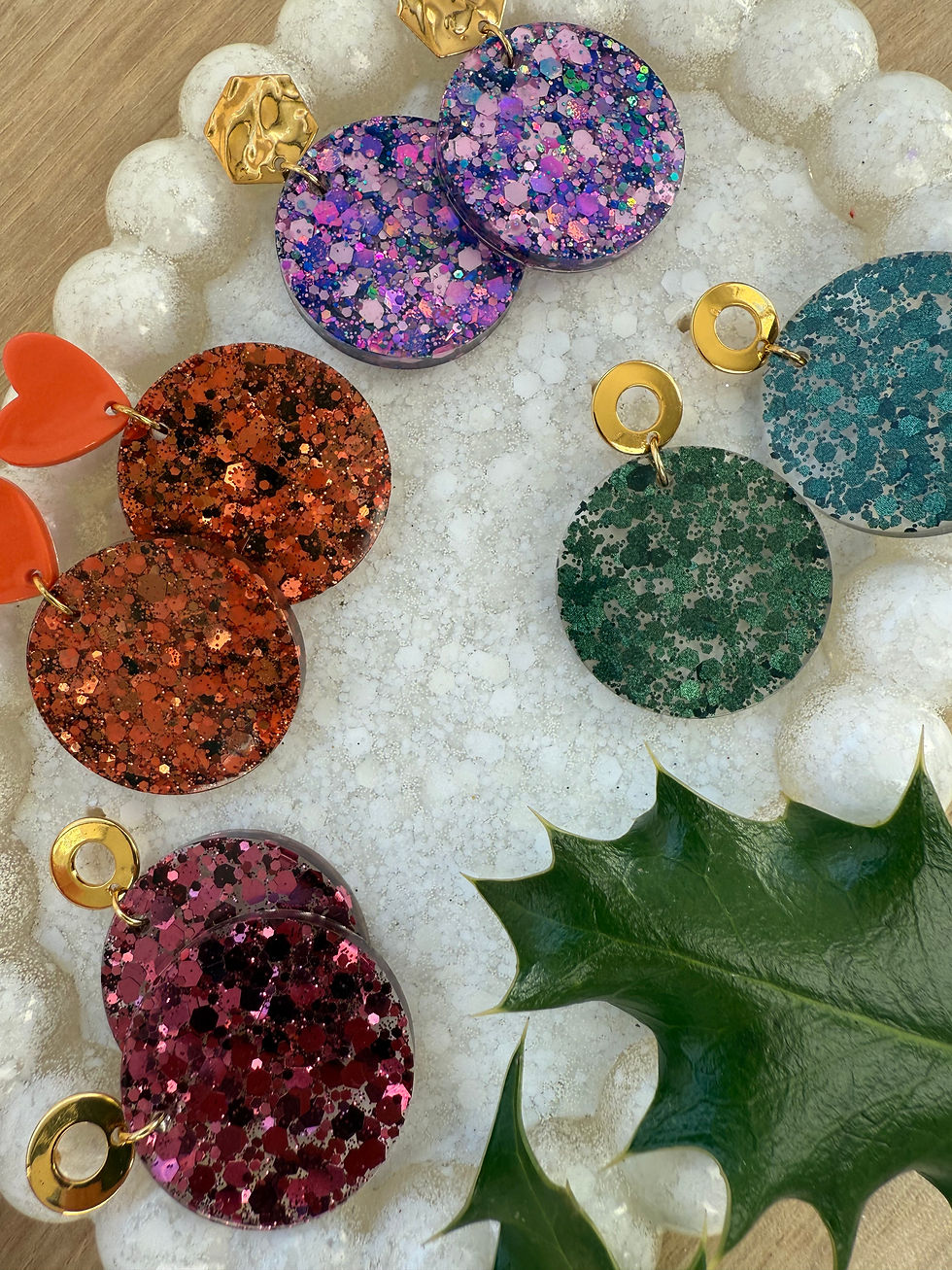 Noël - Boucles d'oreilles