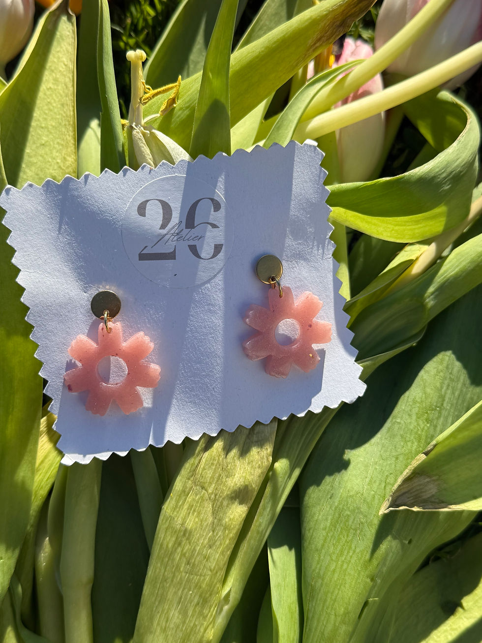 Miniature : Boucles d'oreilles -" Spring 26"