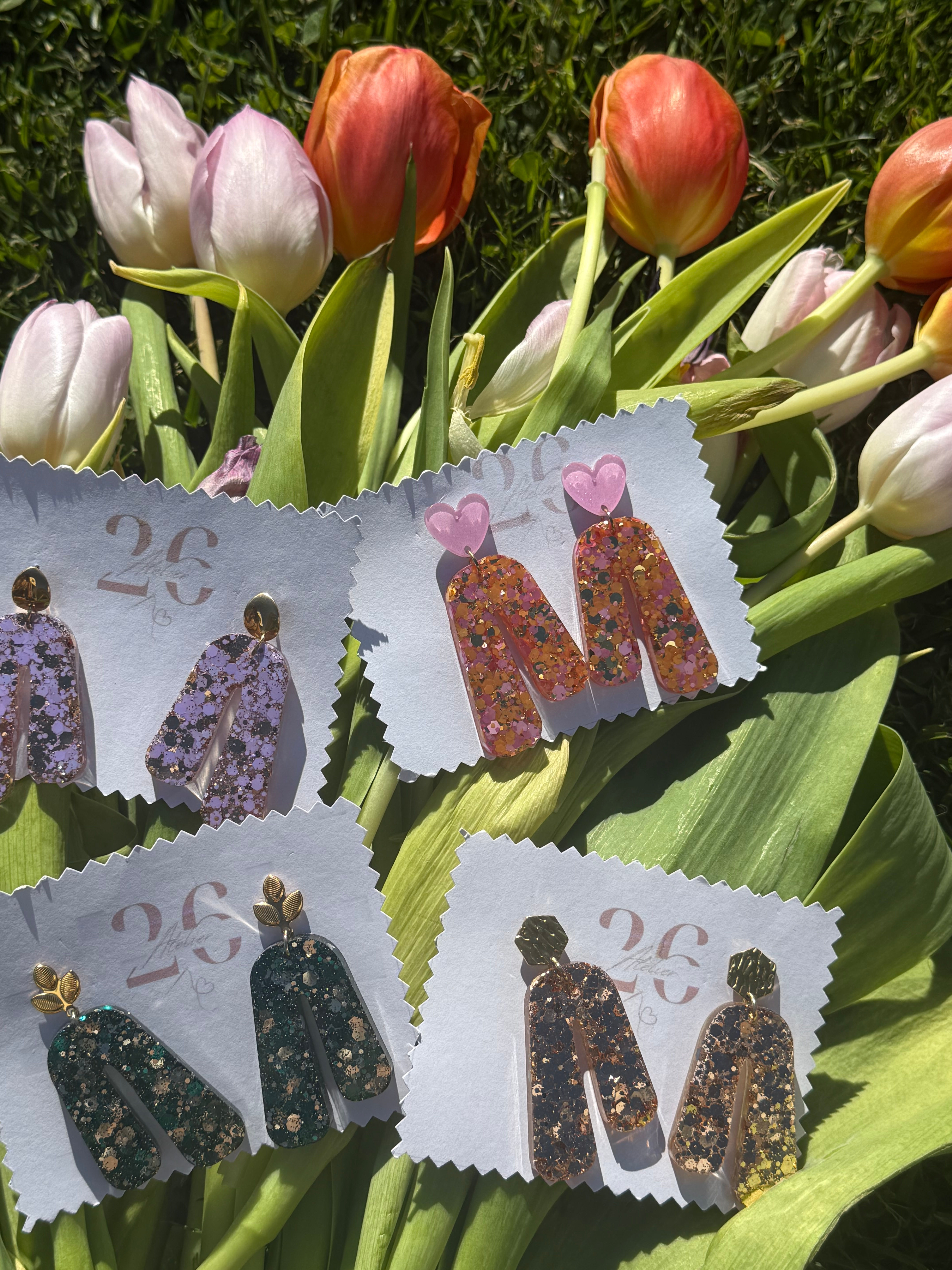 Boucles d'oreilles -" Spring 26"