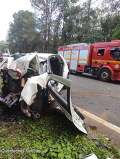 Duas vítimas de grave acidente na ERS-135 morrem após serem encaminhadas ao hospital