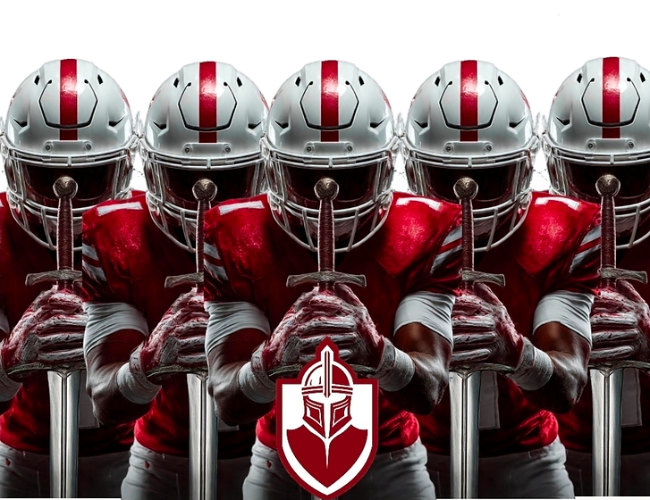 Knights photo of players with a sword