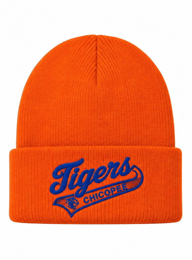 Thumbnail: Chicopee Tigers Embroidered Cuffed Beanie