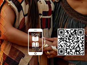 Author explains why so many QR codes in his fantasy book series.