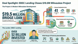 EBSC Lending Closes $19.5M First Mortgage Bridge Loan.