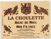 Choulette etiquette La Choulette Biere de Noel non filtree.jpg