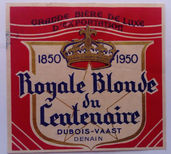 Dubois Vaast etiquette royale blonde du centenaire rouge.jpg
