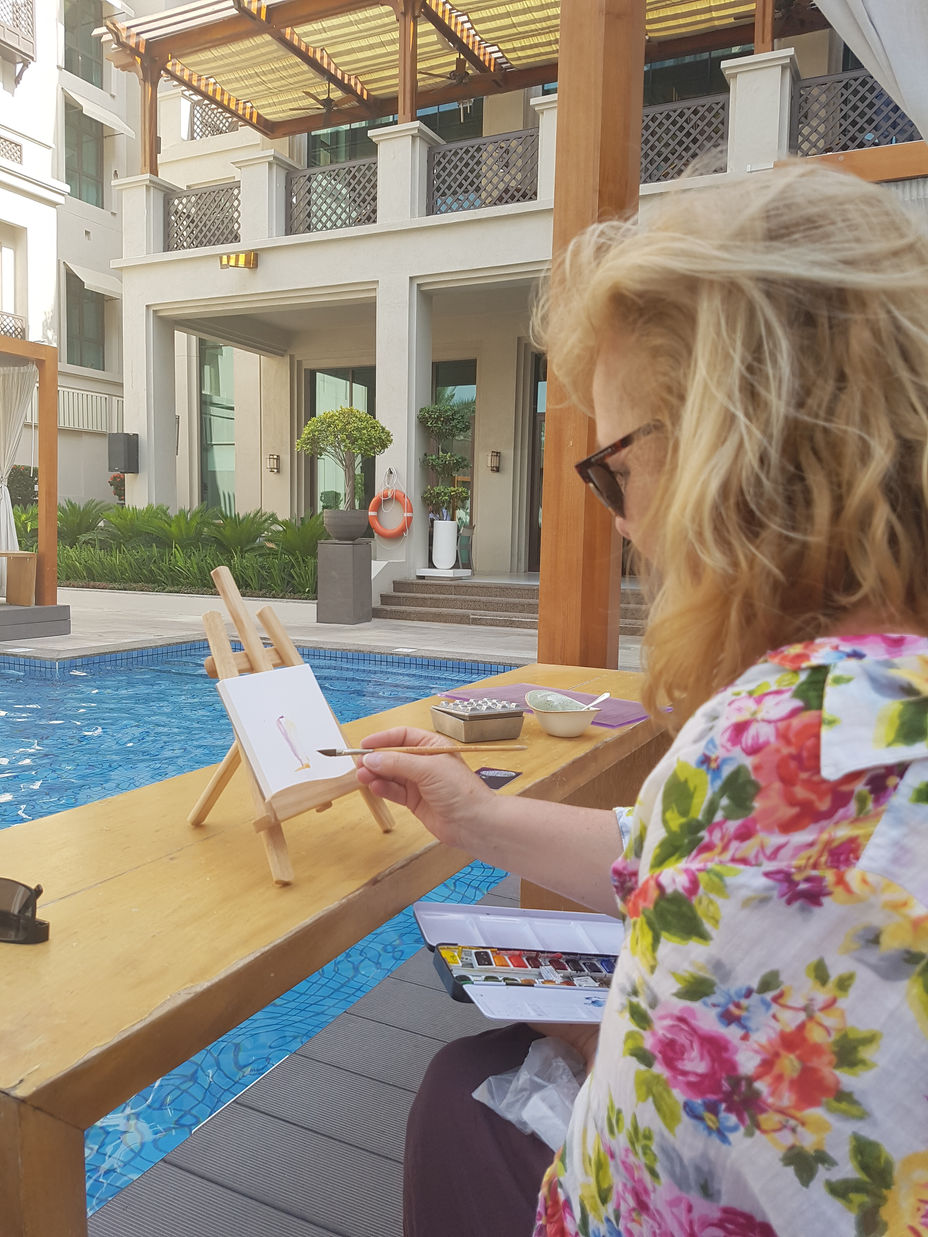 Painting in Dubai