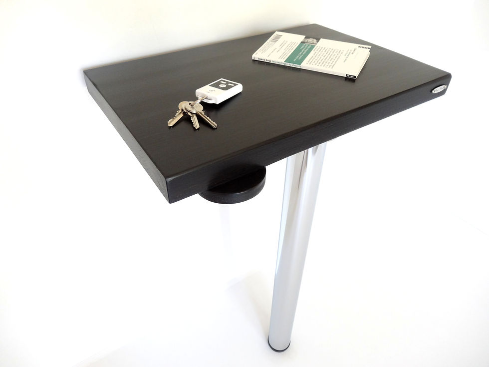 Miniature : Console Murale ART N°2 Lumineuse en Bois Massif