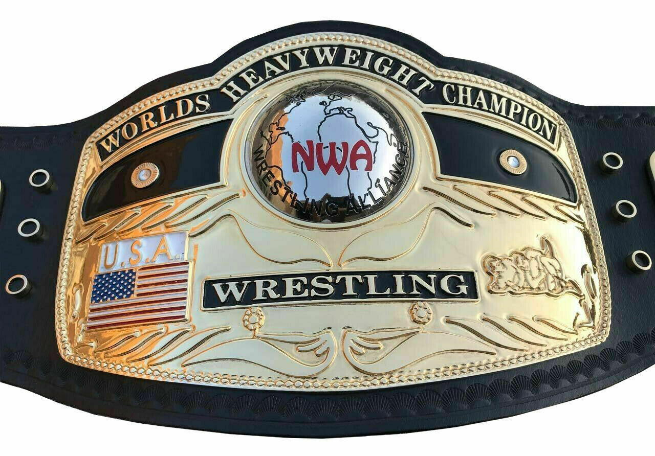 NWA Domed Globe World Heavyweight Championship Belt