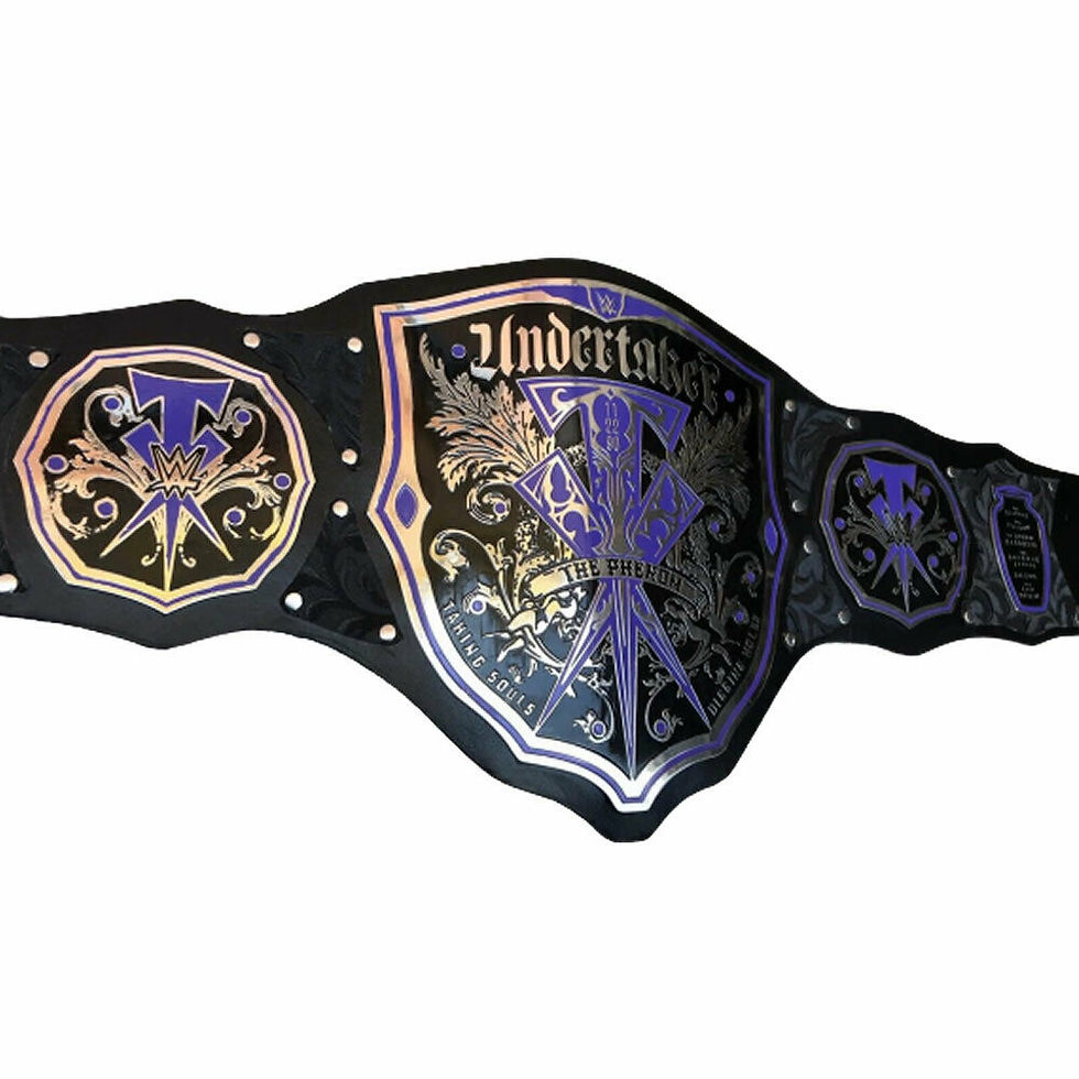 Thumbnail: WWE Undertaker Limited Edition Legacy Championship Belt