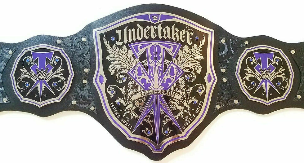 Thumbnail: WWE Undertaker Limited Edition Legacy Championship Belt