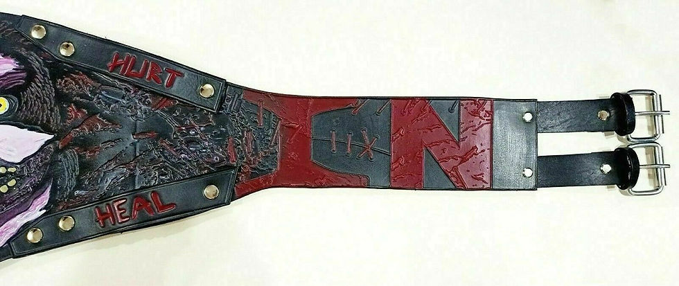 Thumbnail: WWE Fiend World Heavyweight Championship belt