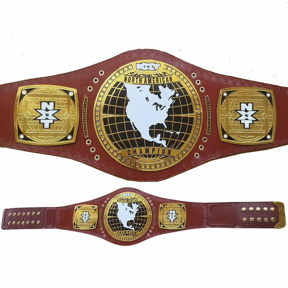 Thumbnail: NXT North American Wrestling Championship Title Belt