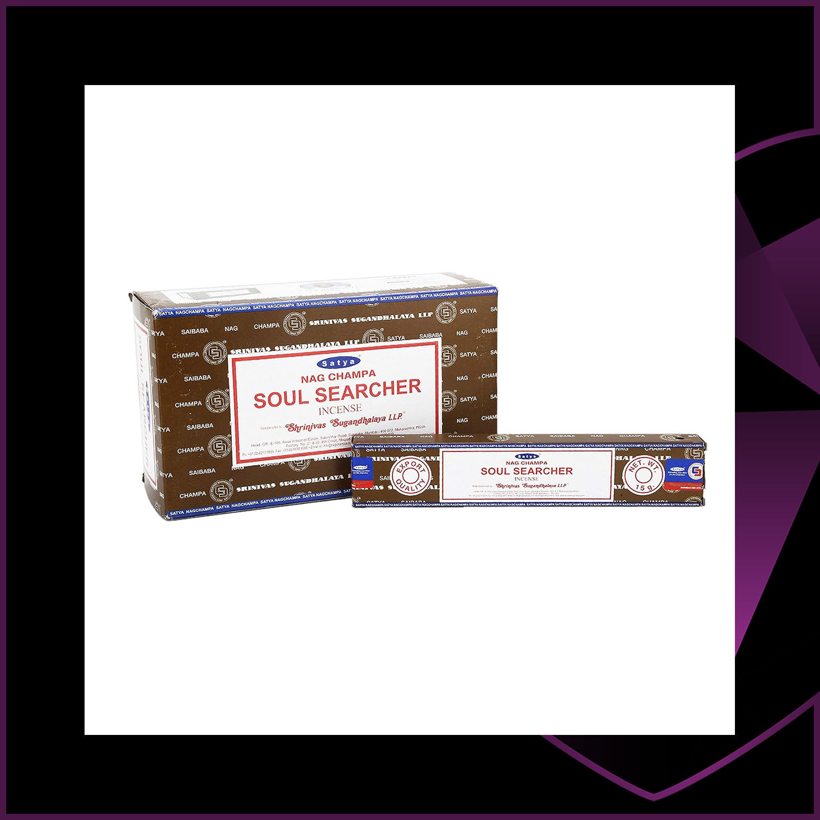 Satya Soul Searcher Incense